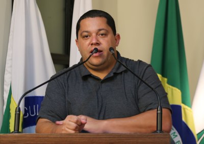 Vereador Marco Cardoso (Marcão Paraíso) (PSDB) Presidente da Comissão de Cultura, Turismo, Esporte e Juventude