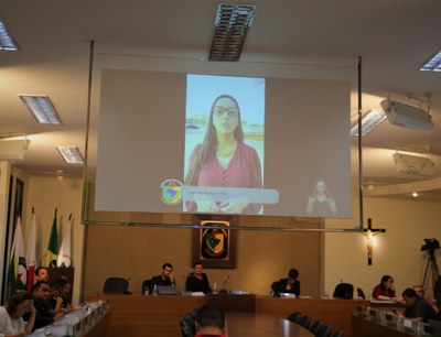 Vereadora Jamille Gomes (PT) Presidente da Comissão de Finanças e Orçamento