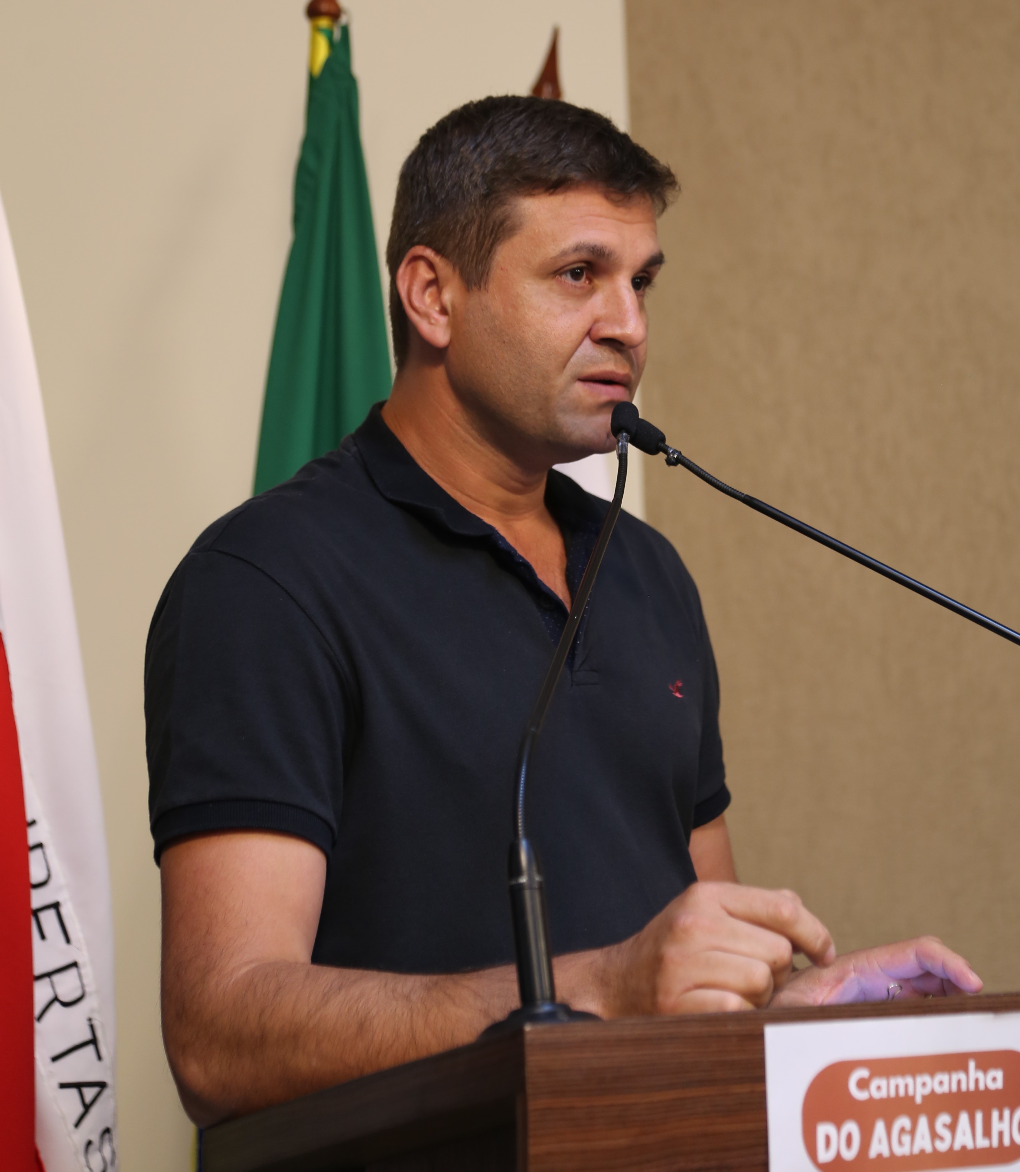 Vereador Marcos Fialho (sem partido) Presidente da Comissão de Agronegócio e Meio Ambiente