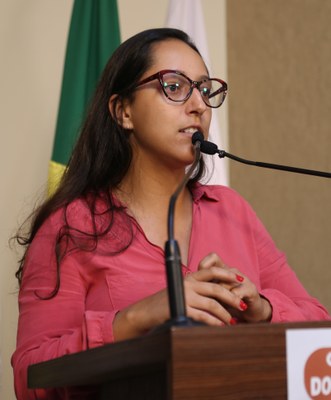 Vereadora Jamille Gomes (PT) Presidente da Comissão de Finanças e Orçamento