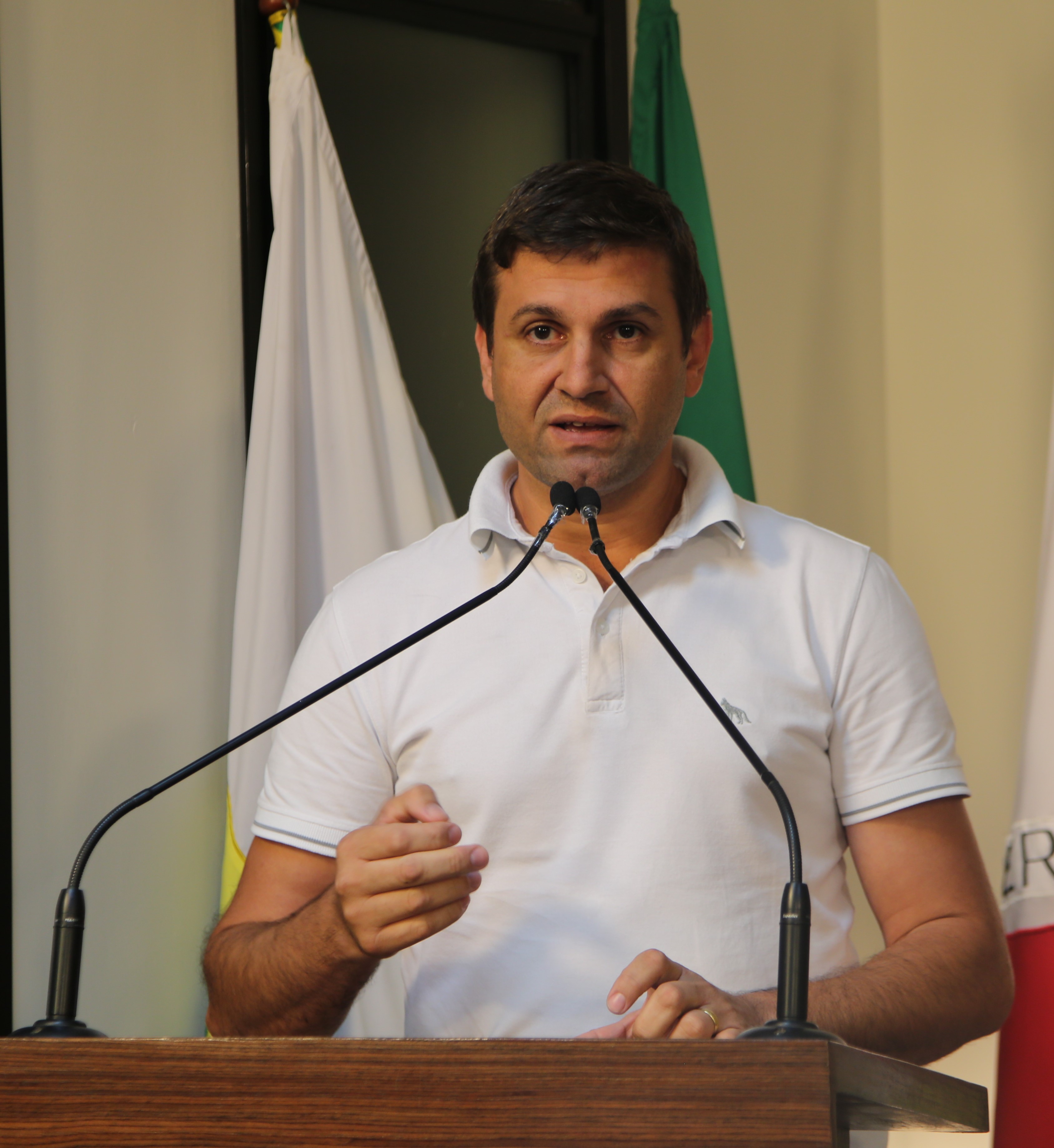 Vereador Marcos Fialho (sem partido) Presidente da Comissão de Agronegócio e Meio Ambiente