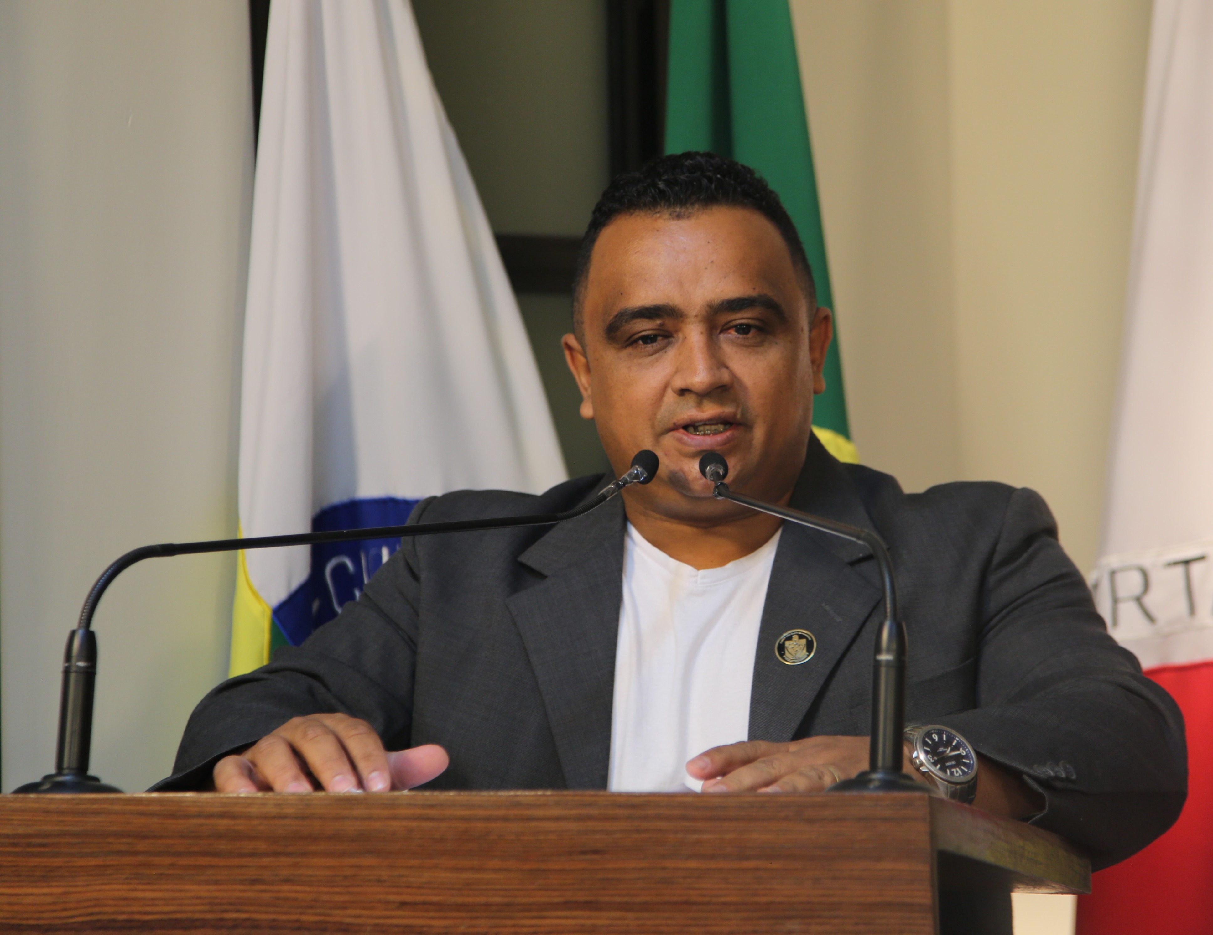 Vereador Robson Souza (CIDADANIA) Presidente da Comissão de Direitos Humanos, Cidadania, Prevenção e Segurança Pública