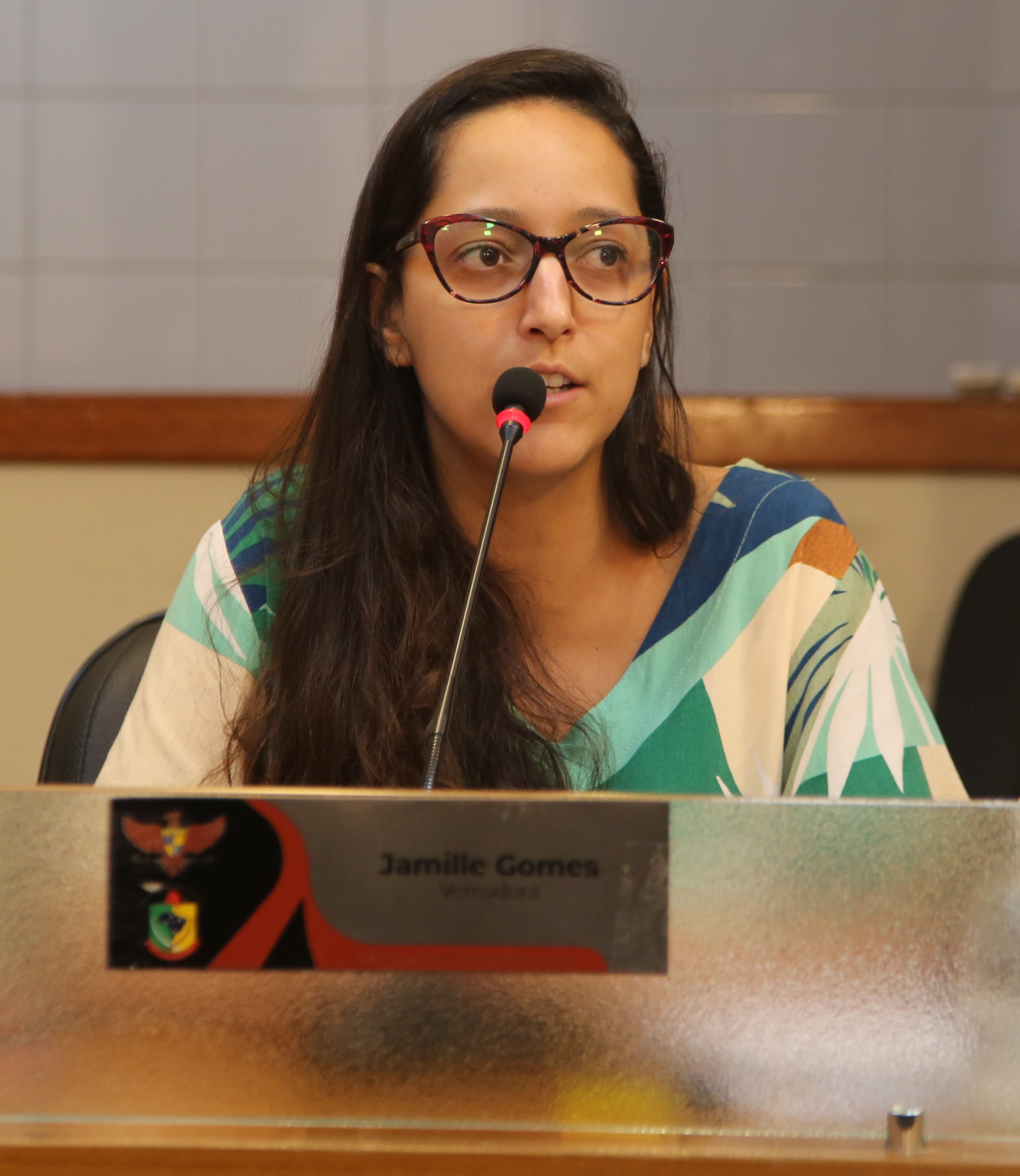 Vereadora Jamille Gomes (PT) Presidente da Comissão de Finanças e Orçamento