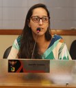 Vereadora Jamille Gomes (PT) Presidente da Comissão de Finanças e Orçamento