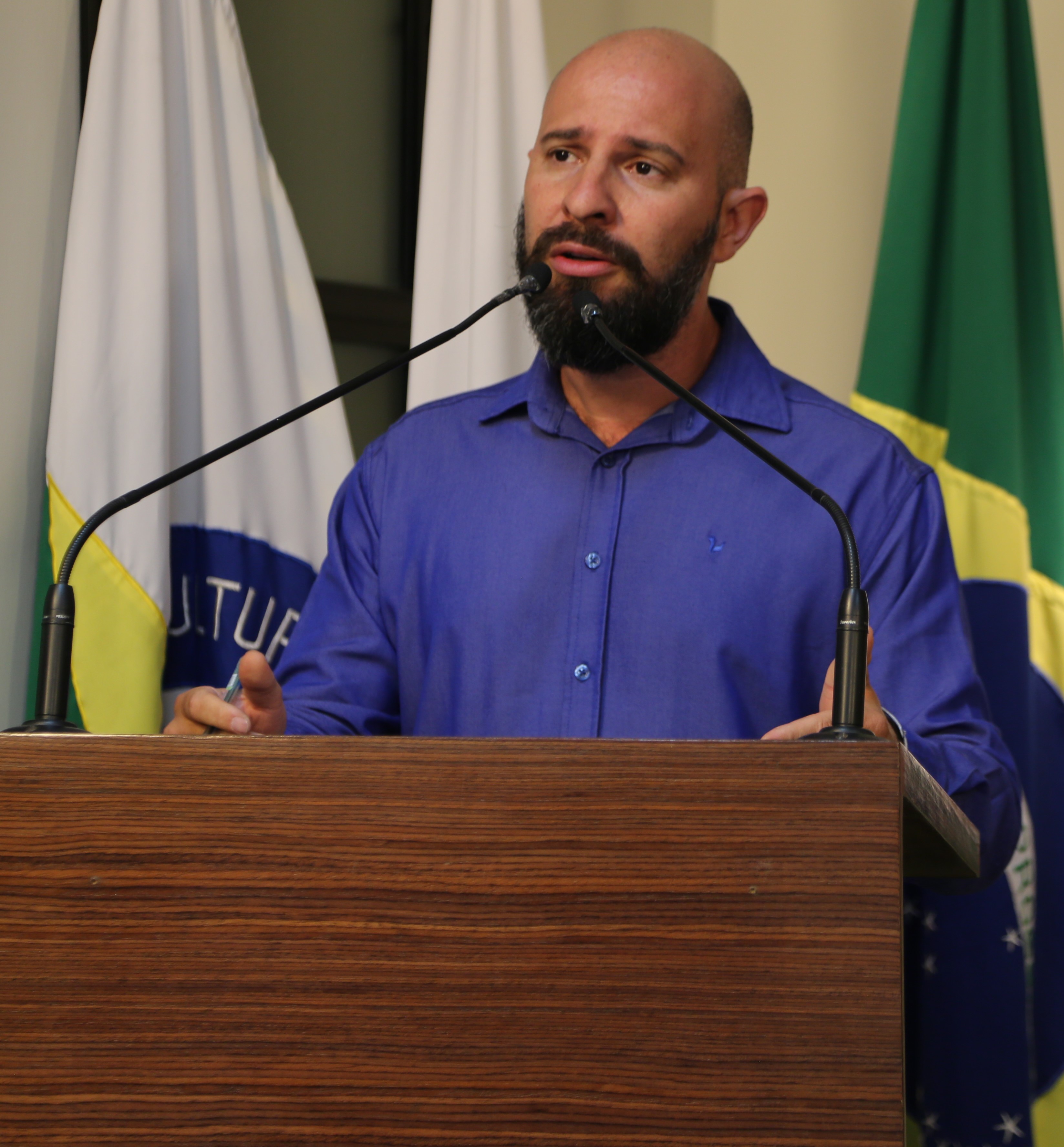 Vereador Cristiano Gonçalves (Moto Link) (Solidariedade) Presidente da Comissão de Trânsito e Mobilidade Urbana