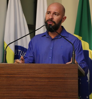 Vereador Cristiano Gonçalves (Moto Link) (Solidariedade) Presidente da Comissão de Trânsito e Mobilidade Urbana