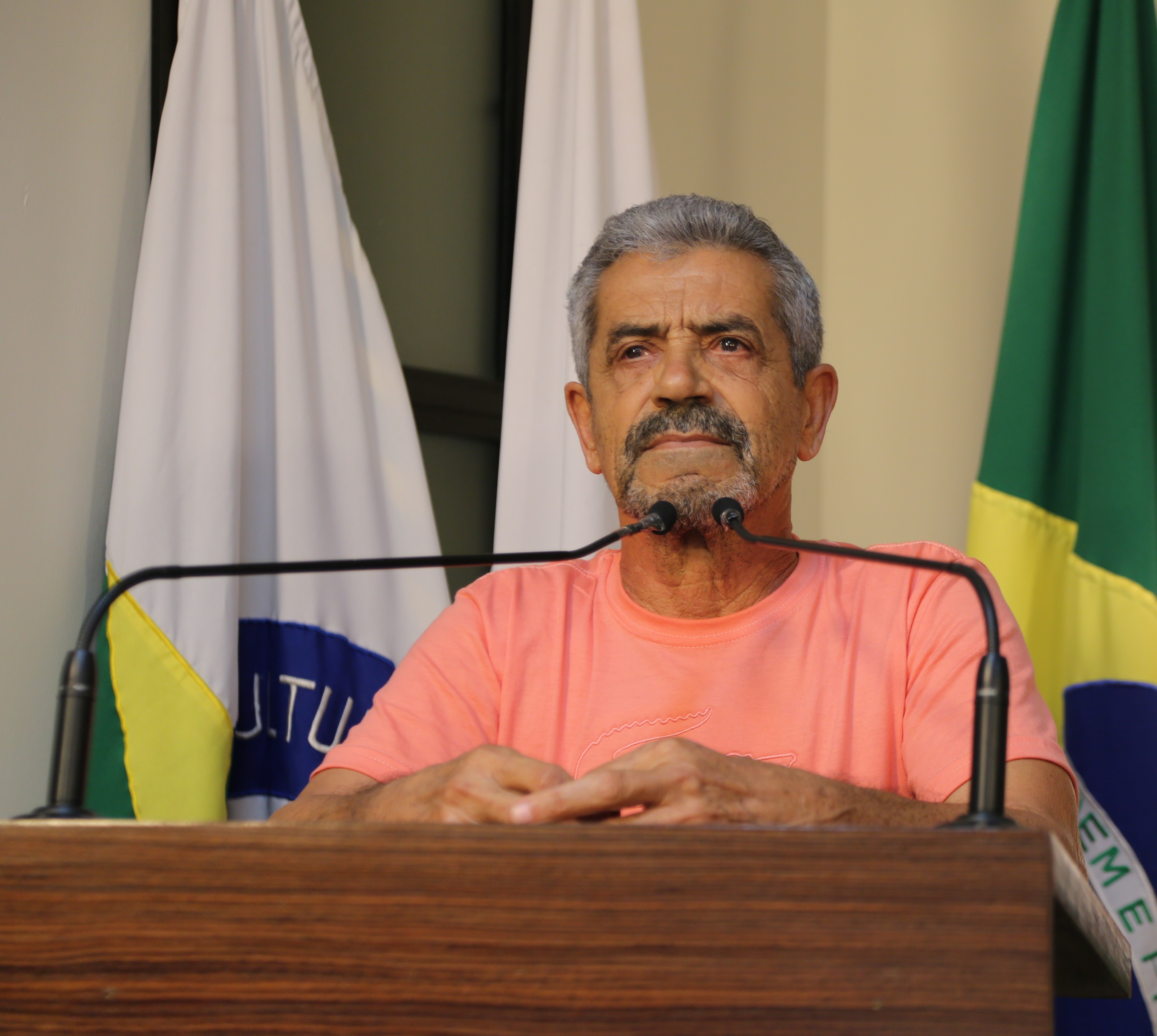 Vereador João Januário (João de Josino) (Cidadania) Presidente da Comissão de Obras e Serviços Públicos, e Líder do Executivo