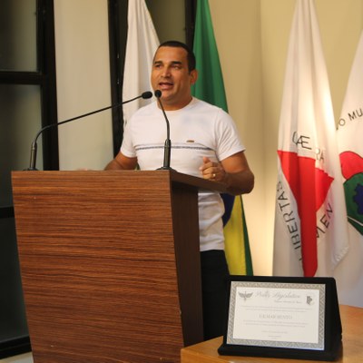 Agradecimento de Gilmar Bento