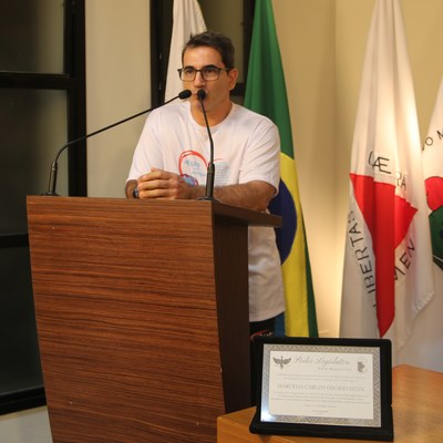 Agradecimento de Marcelo Osório