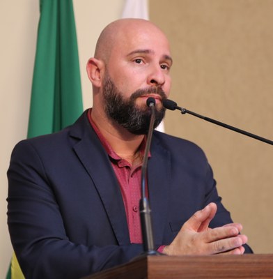 Vereador Cristiano Gonçalves (Moto Link) (Solidariedade) Presidente da Comissão de Trânsito e Mobilidade Urbana