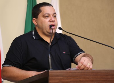 Vereador Marco Cardoso (Marcão Paraíso) (PSDB) Presidente da Comissão de Cultura, Turismo, Esporte e Juventude