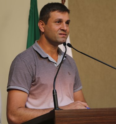 Vereador Marcos Fialho (sem partido) Presidente da Comissão de Agronegócio e Meio Ambiente