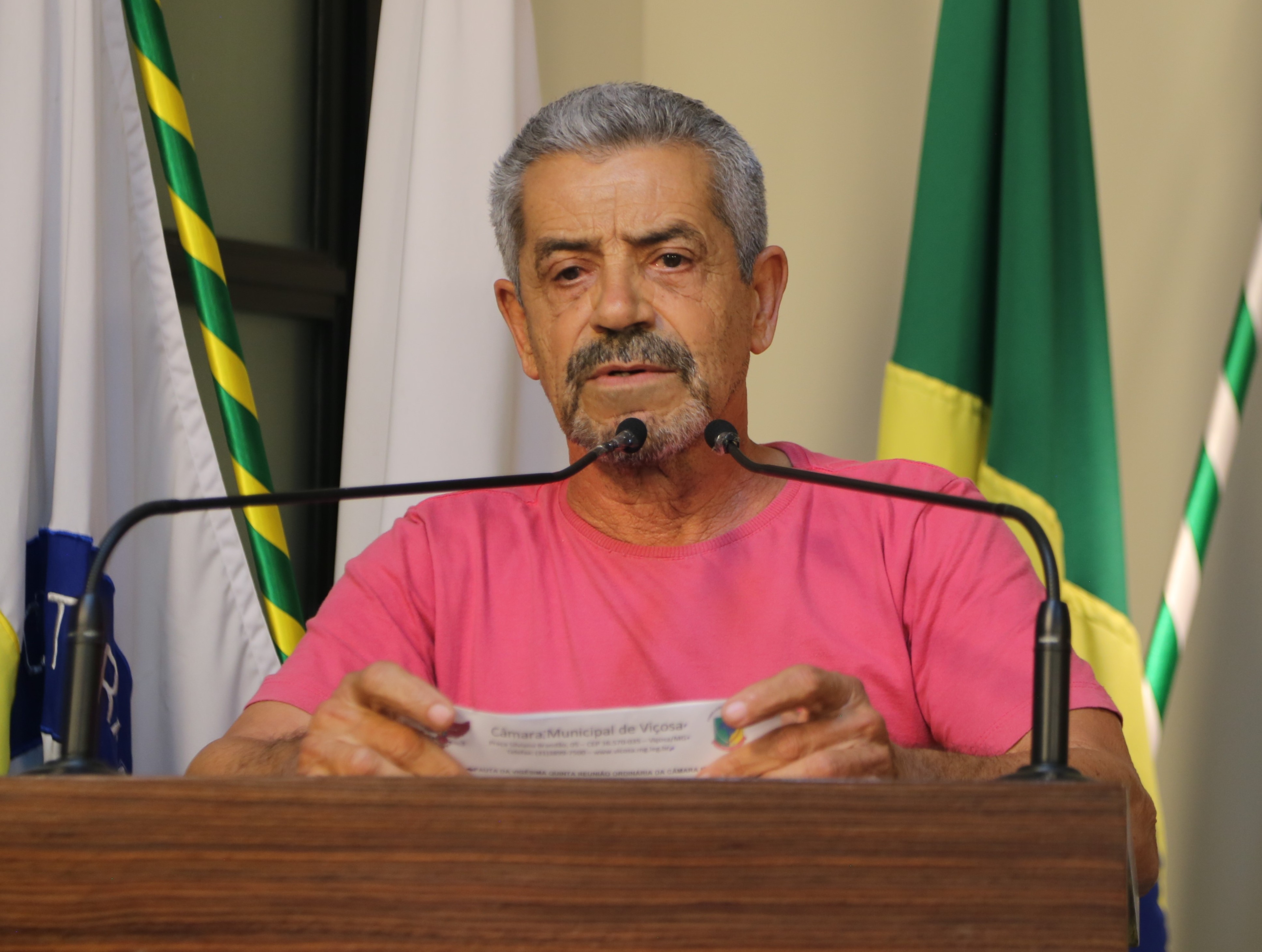 Vereador João Josino (CIDADANIA) Presidente da Comissão de Obras e Serviços Públicos Líder do Executivo na Câmara Municipal de Viçosa