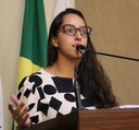 Vereadora Jamille Gomes (PT) Presidente da Comissão de Finanças e Orçamento