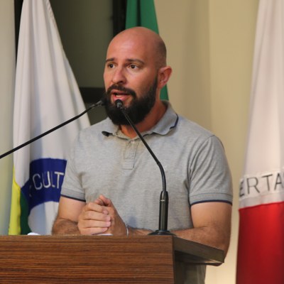 Vereador Cristiano Gonçalves (Moto Link) (Solidariedade) Presidente da Comissão de Trânsito e Mobilidade Urbana