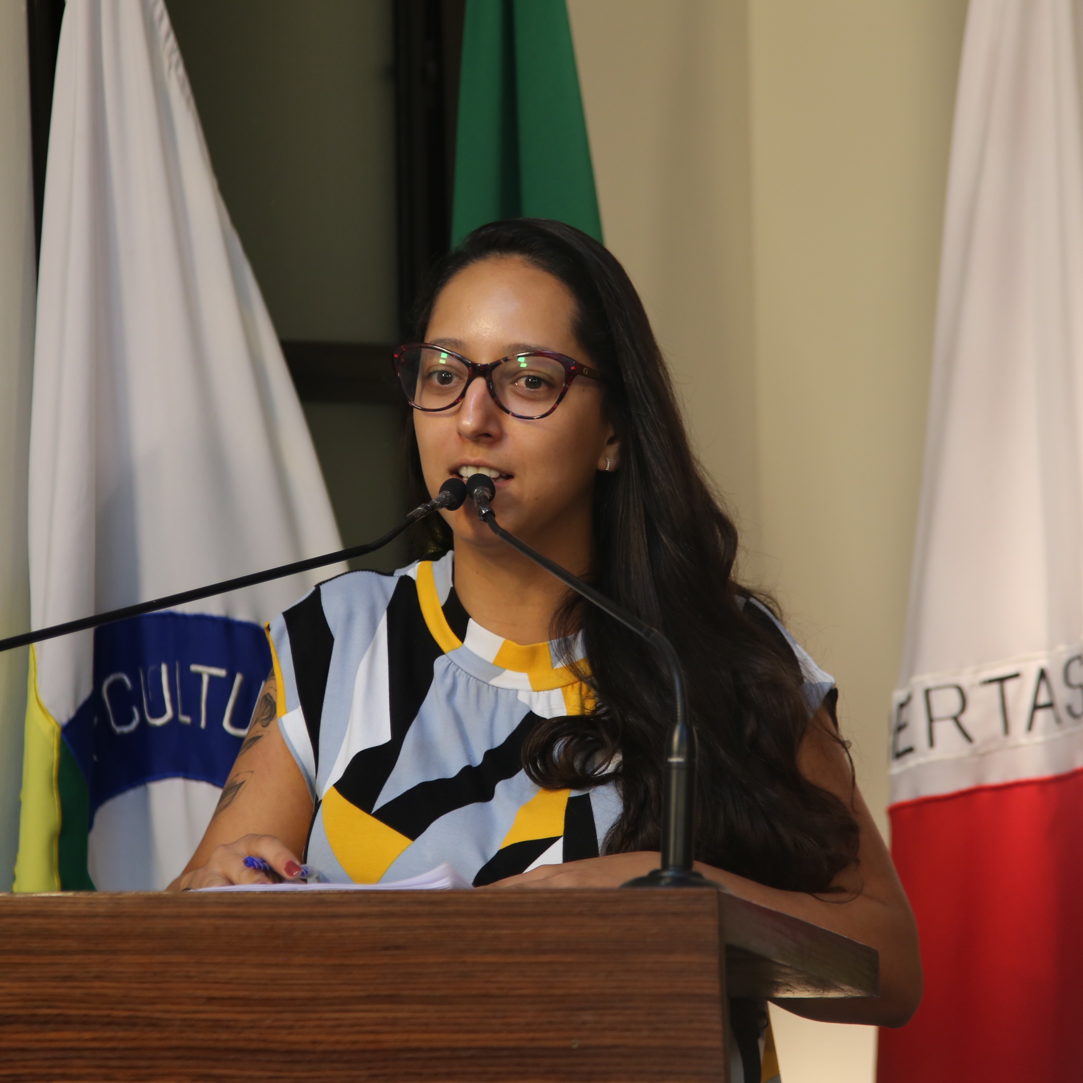 Vereadora Jamille Gomes (PT) Presidente da Comissão de Finanças e Orçamento