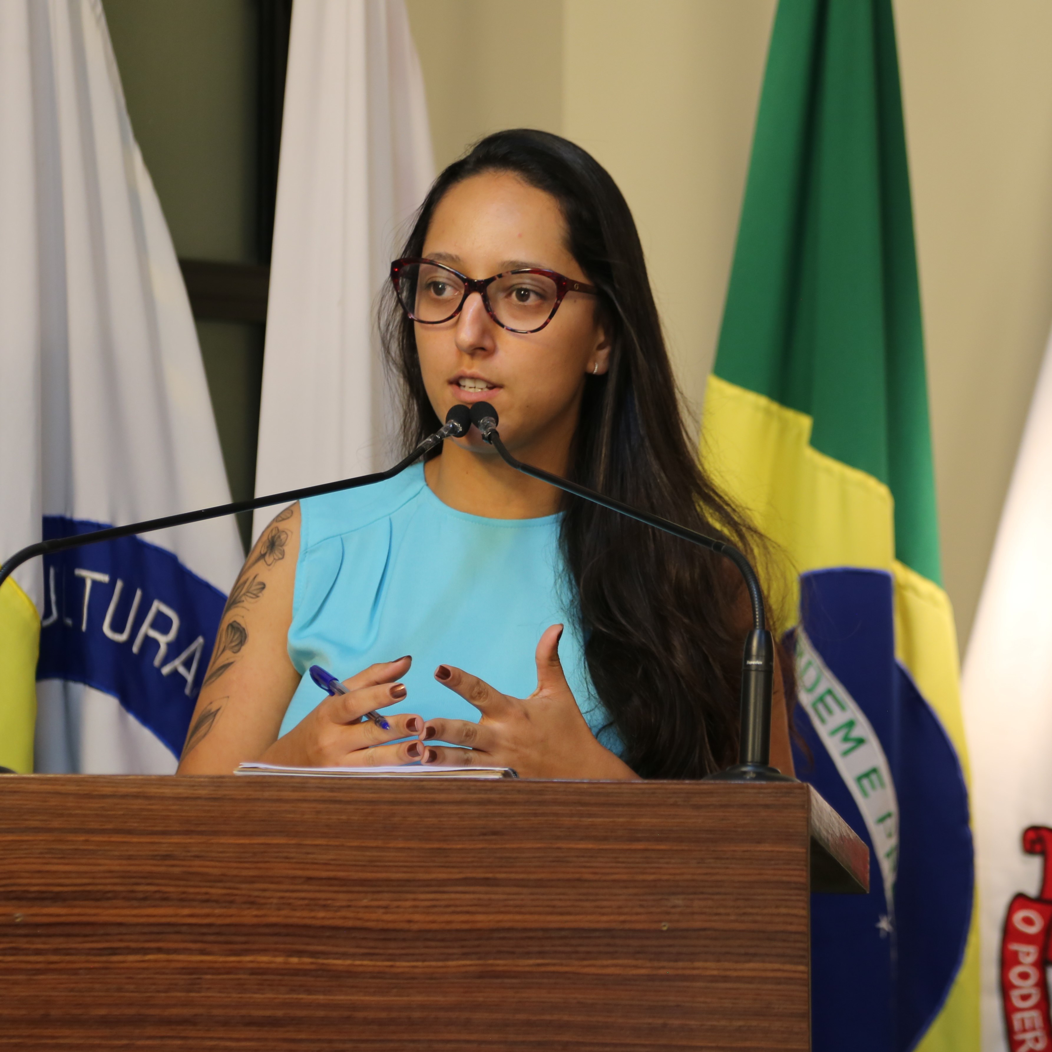 Vereadora Jamille Gomes (PT) Presidente da Comissão de Finanças e Orçamento