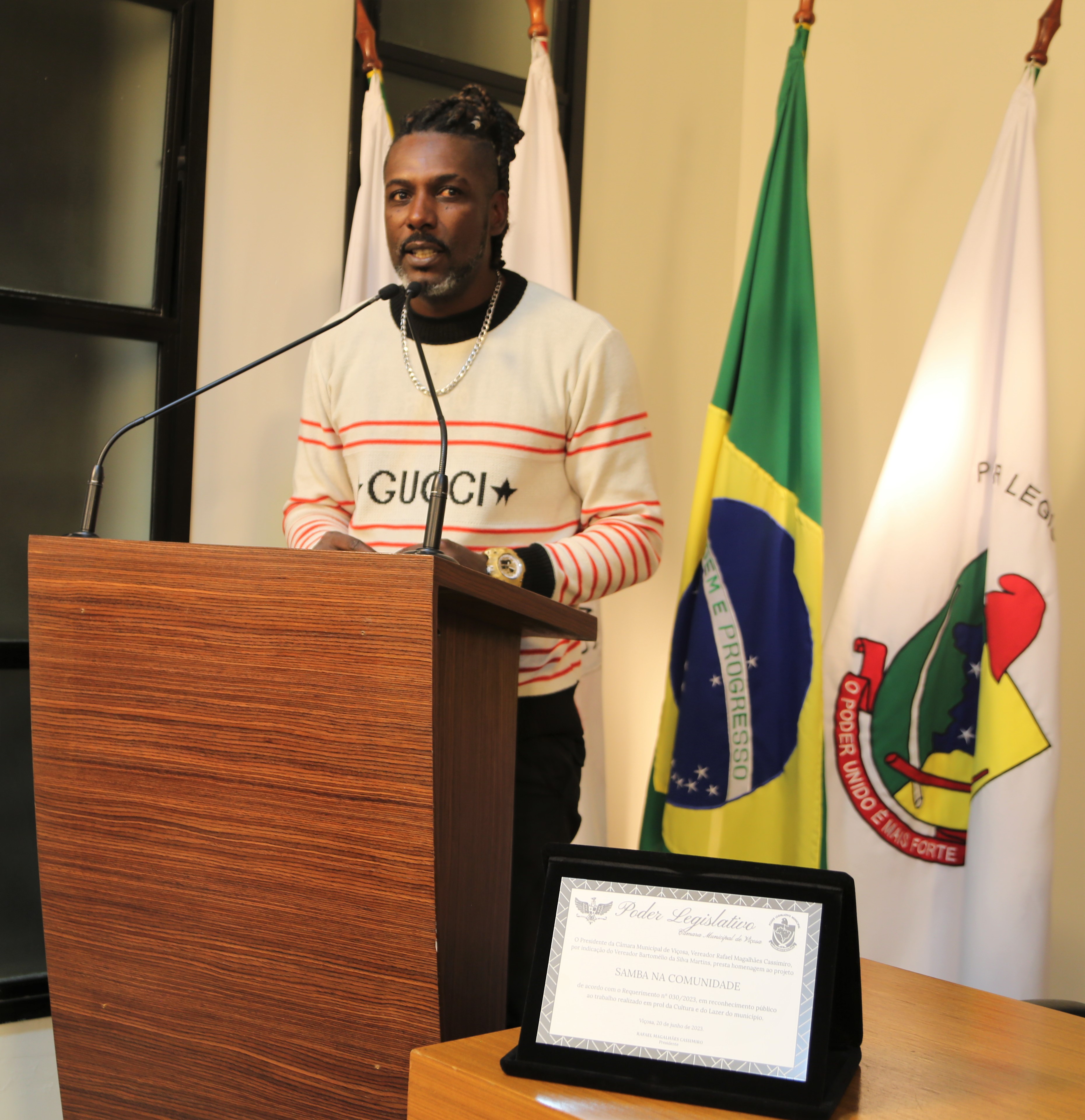 Agradecimento de Rodrigo Romualdo (Digão)