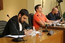 Mesa Diretora Ao centro o Presidente da Câmara Municipal de Viçosa, Vereador Rafael Cassimiro (Filho do Zeca do Bar) (PSDB); à esquerda o Vice-Presidente, Vereador Daniel Cabral (PCdoB); e o Secretário da Mesa Diretora, Vereador Cristiano Gonçalves (Moto Link) (SOLIDARIEDADE)