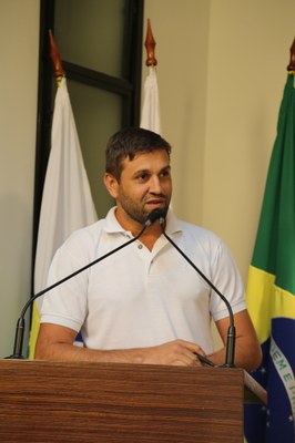 Vereador Marcos Fialho (sem partido) Presidente da Comissão de Agronegócio e Meio Ambiente