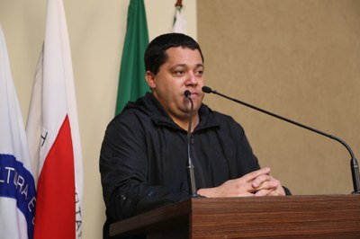 Vereador Marco Cardoso (Marcão Paraíso) (PSDB) Presidente da Comissão de Cultura, Turismo, Esporte e Juventude