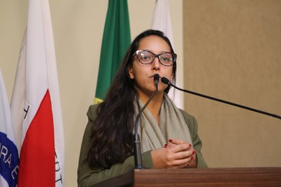 Vereadora Jamille Gomes (PT) Presidente da Comissão de Finanças e Orçamento