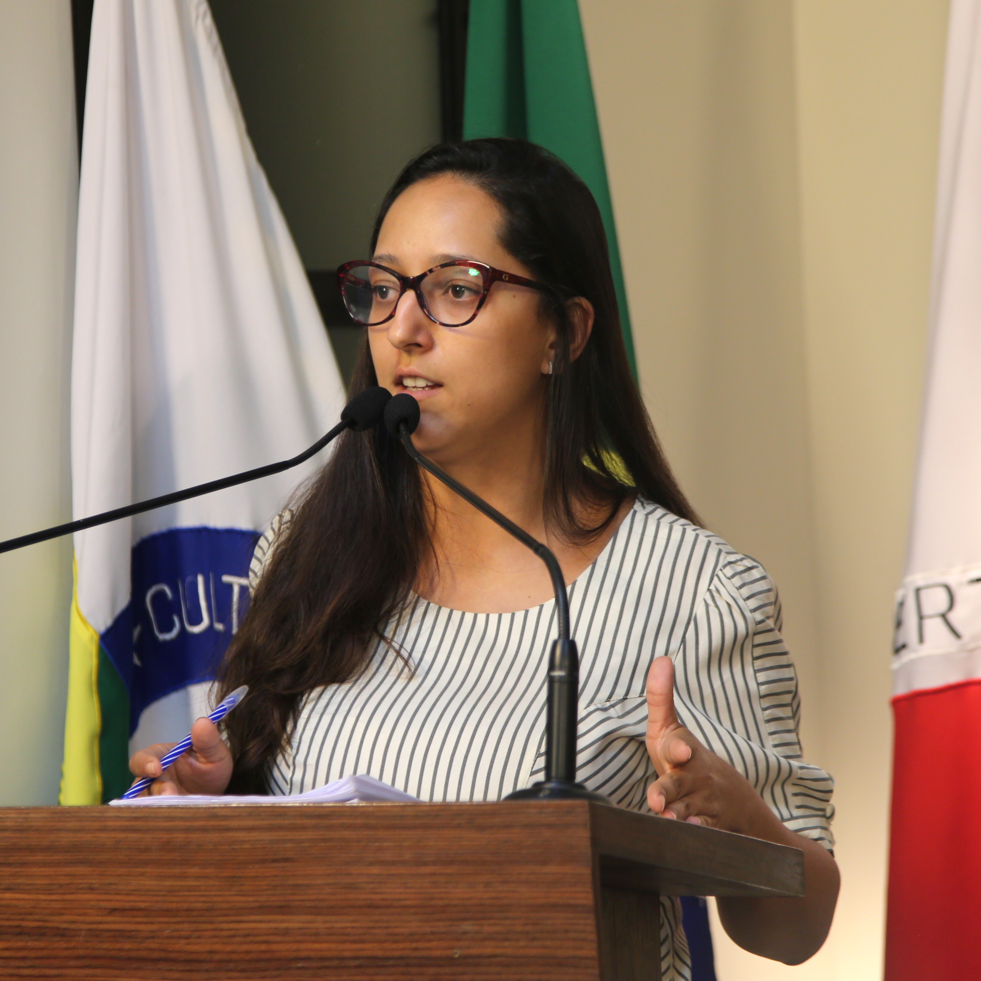 Vereadora Jamille Gomes (PT) Presidente da Comissão de Finanças e Orçamento