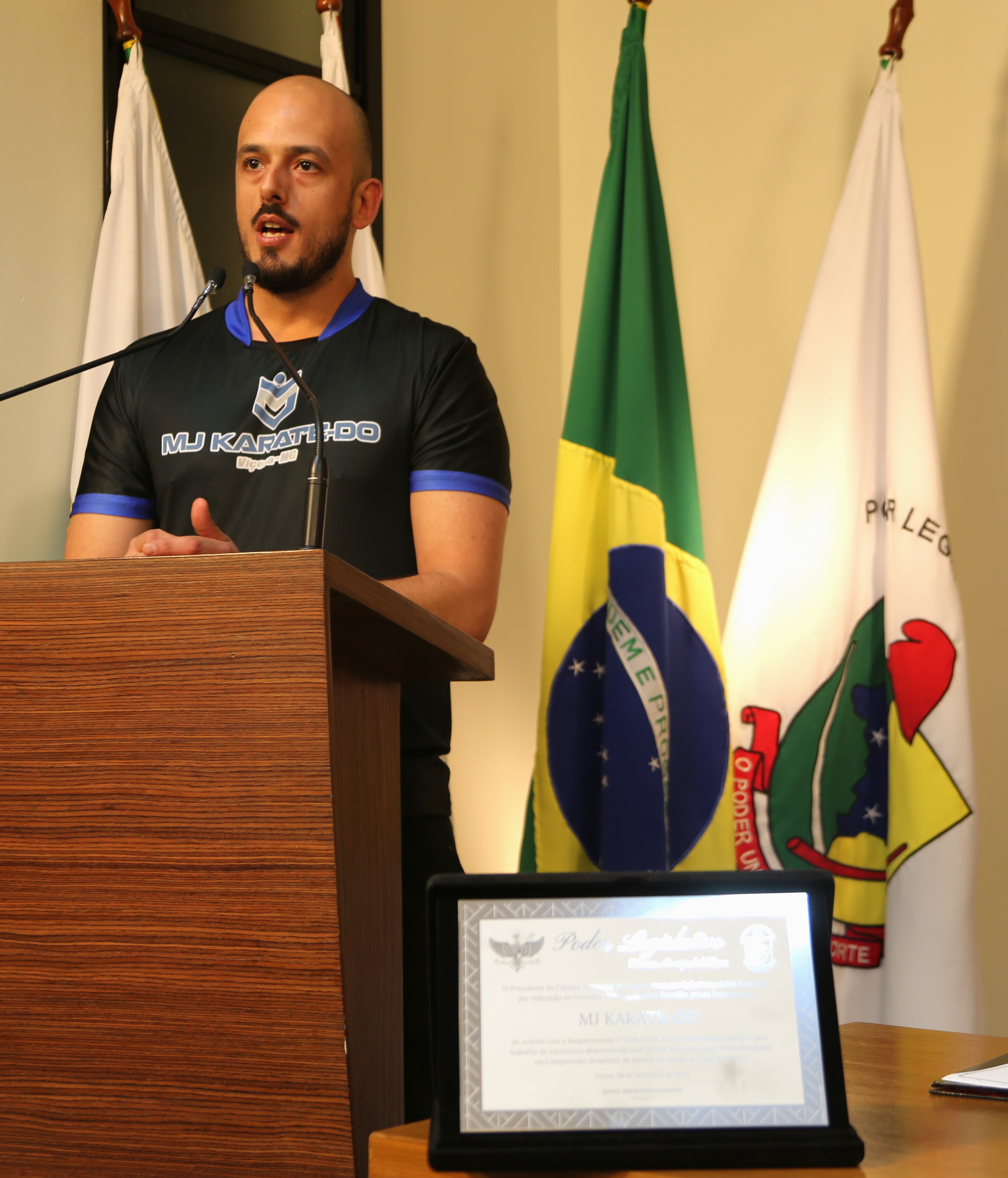 Agradecimento do Professor Matheus Jannotti