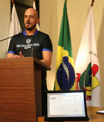 Agradecimento do Professor Matheus Jannotti