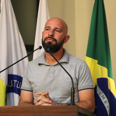 Vereador Cristiano Gonçalves (Moto Link) (Solidariedade) Presidente da Comissão de Trânsito e Mobilidade Urbana