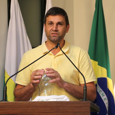 Vereador Marcos Fialho (sem partido) Presidente da Comissão de Agronegócio e Meio Ambiente