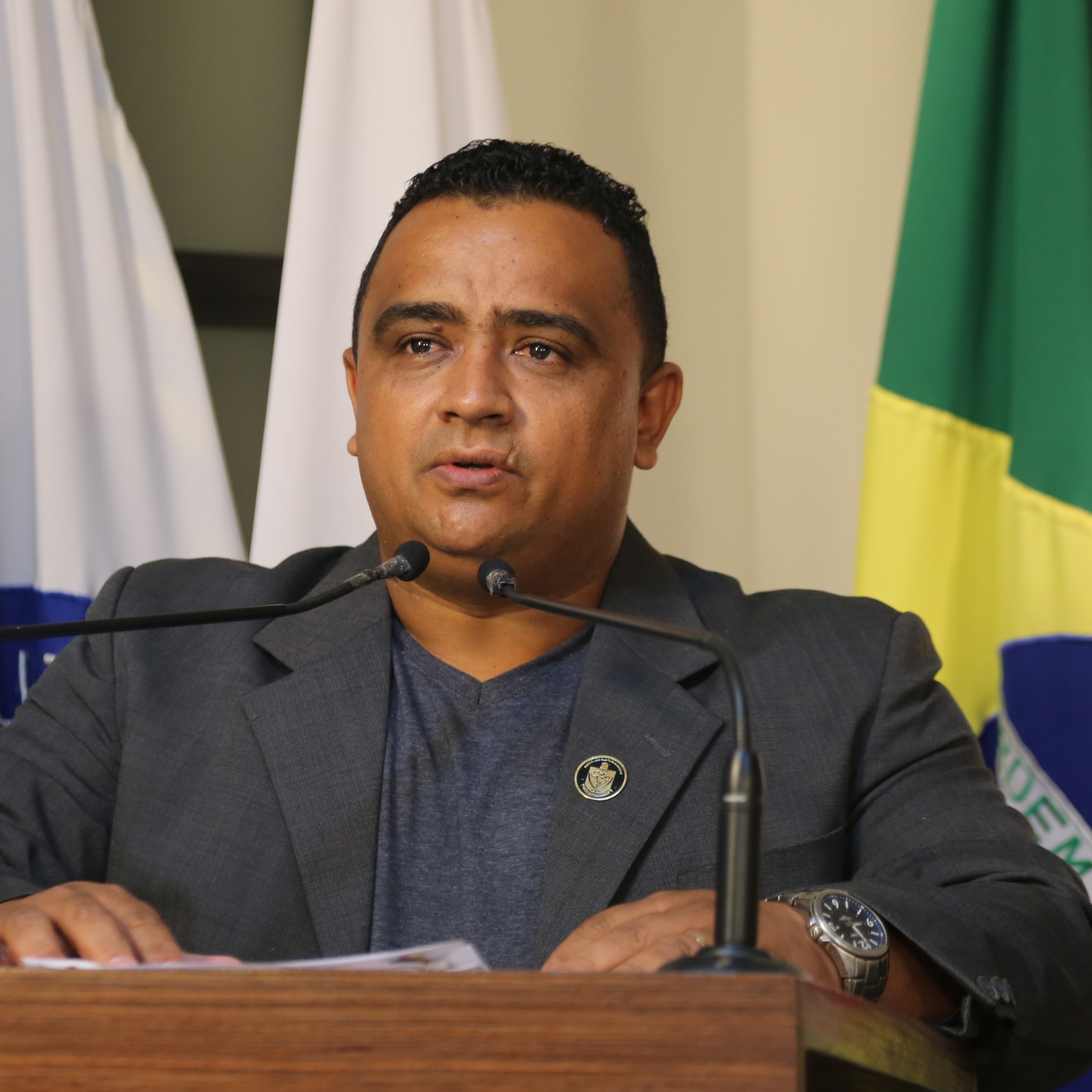 Vereador Robson Souza (CIDADANIA) Presidente da Comissão de Direitos Humanos, Cidadania, Prevenção e Segurança Pública
