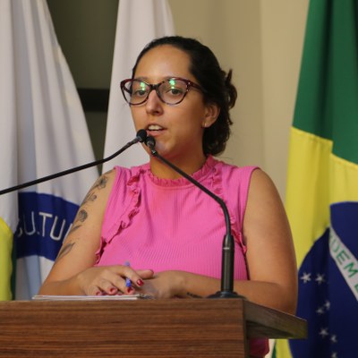 Vereadora Jamille Gomes (PT) Presidente da Comissão de Finanças e Orçamento