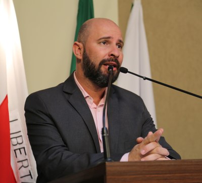 Vereador Cristiano Gonçalves (Moto Link) (Solidariedade) Presidente da Comissão de Trânsito e Mobilidade Urbana