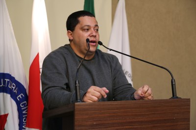 Vereador Marco Cardoso (Marcão Paraíso) (PSDB) Presidente da Comissão de Cultura, Turismo, Esporte e Juventude