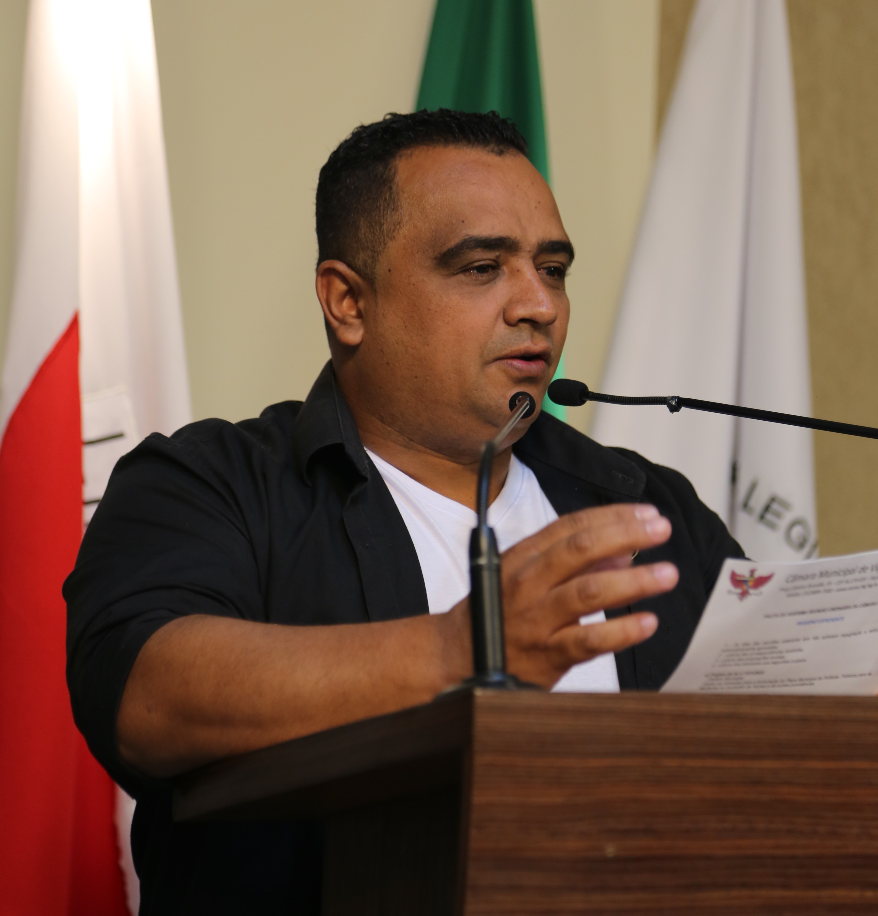 Vereador Robson Souza (CIDADANIA) Presidente da Comissão de Direitos Humanos, Cidadania, Prevenção e Segurança Pública