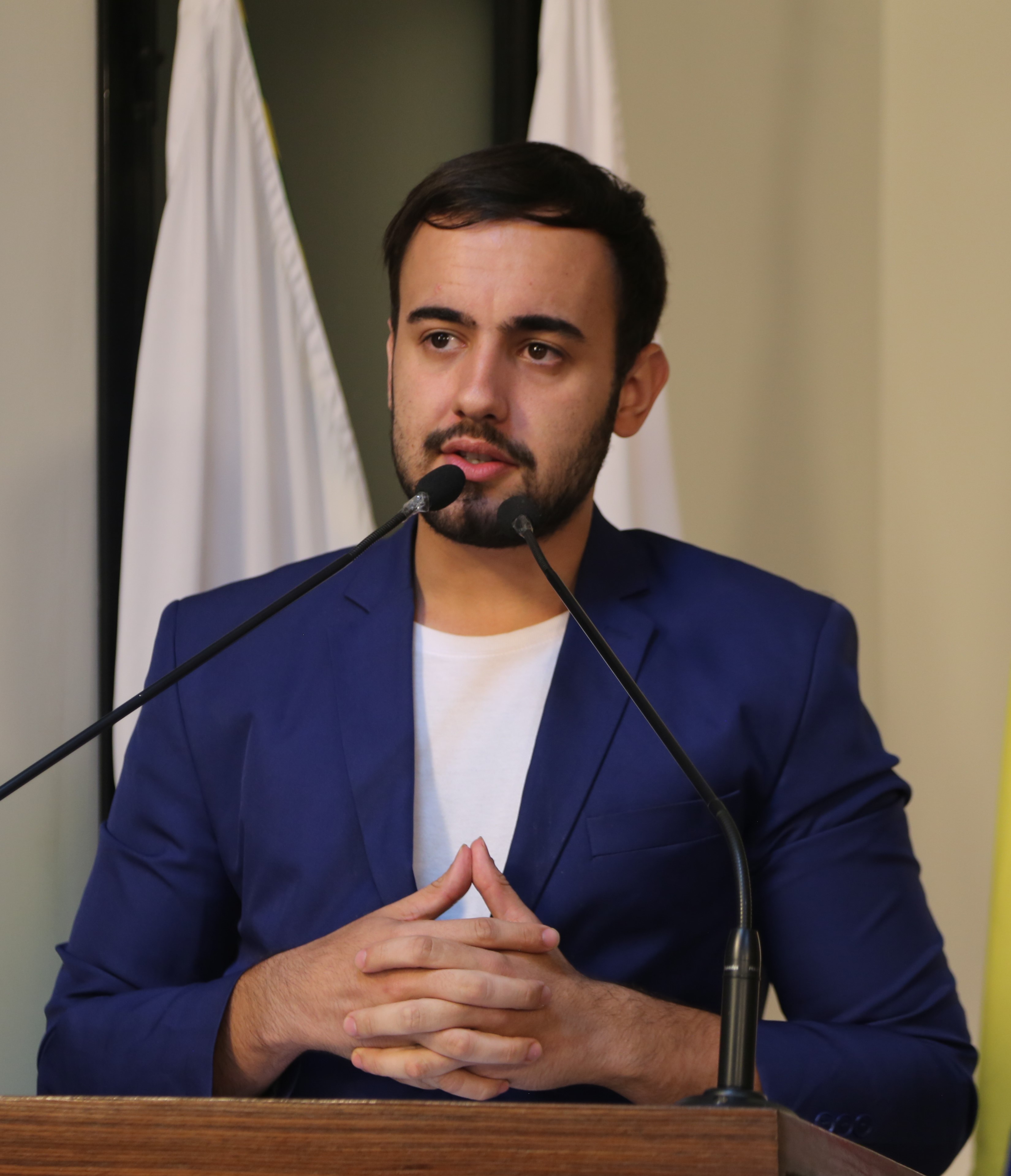 Vereador Daniel Cabral (PCdoB), Vice-Presidente da Mesa Diretora e Presidente da Comissão de Constituição, Justiça e Redação