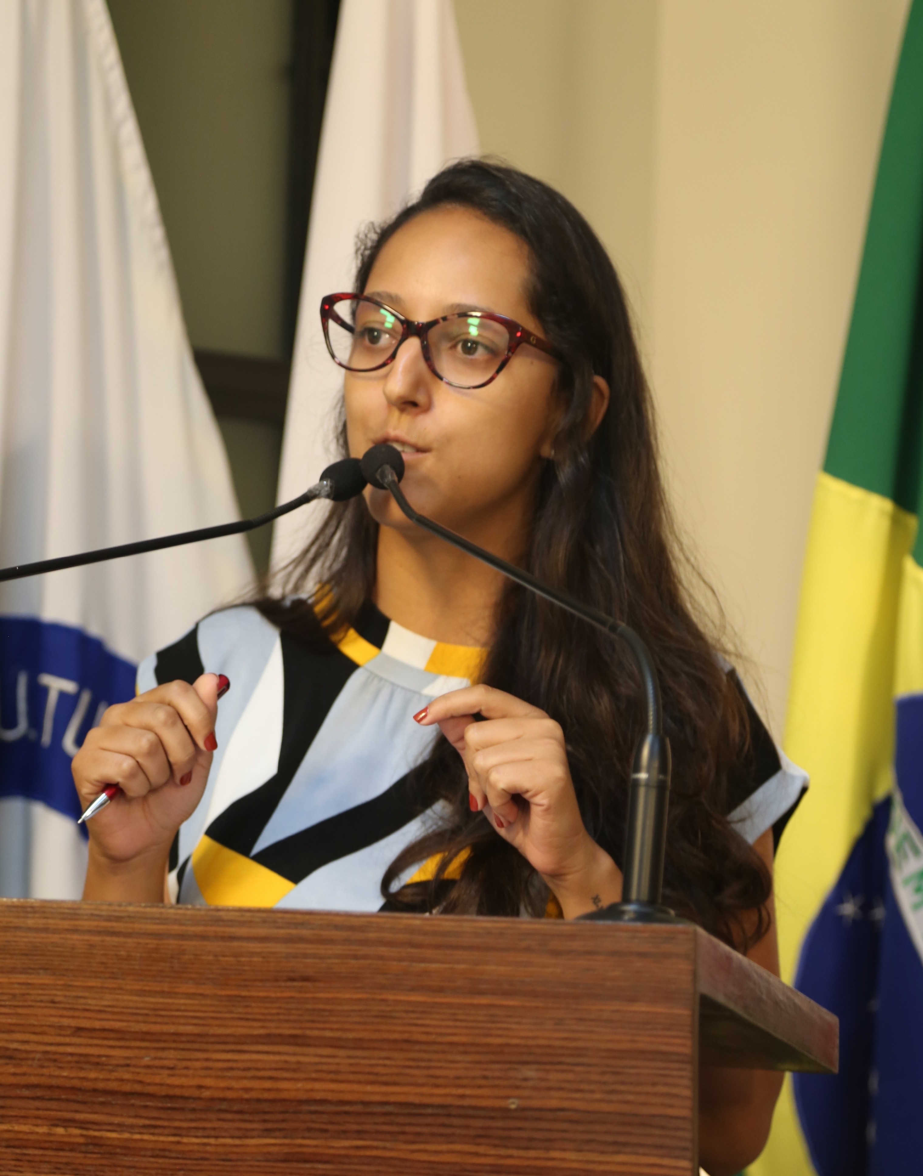 Vereadora Jamille Gomes (PT), Presidente da Comissão de Finanças e Orçamento