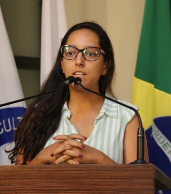 Vereadora Jamille Gomes (PT), Presidente da Comissão de Finanças e Orçamento