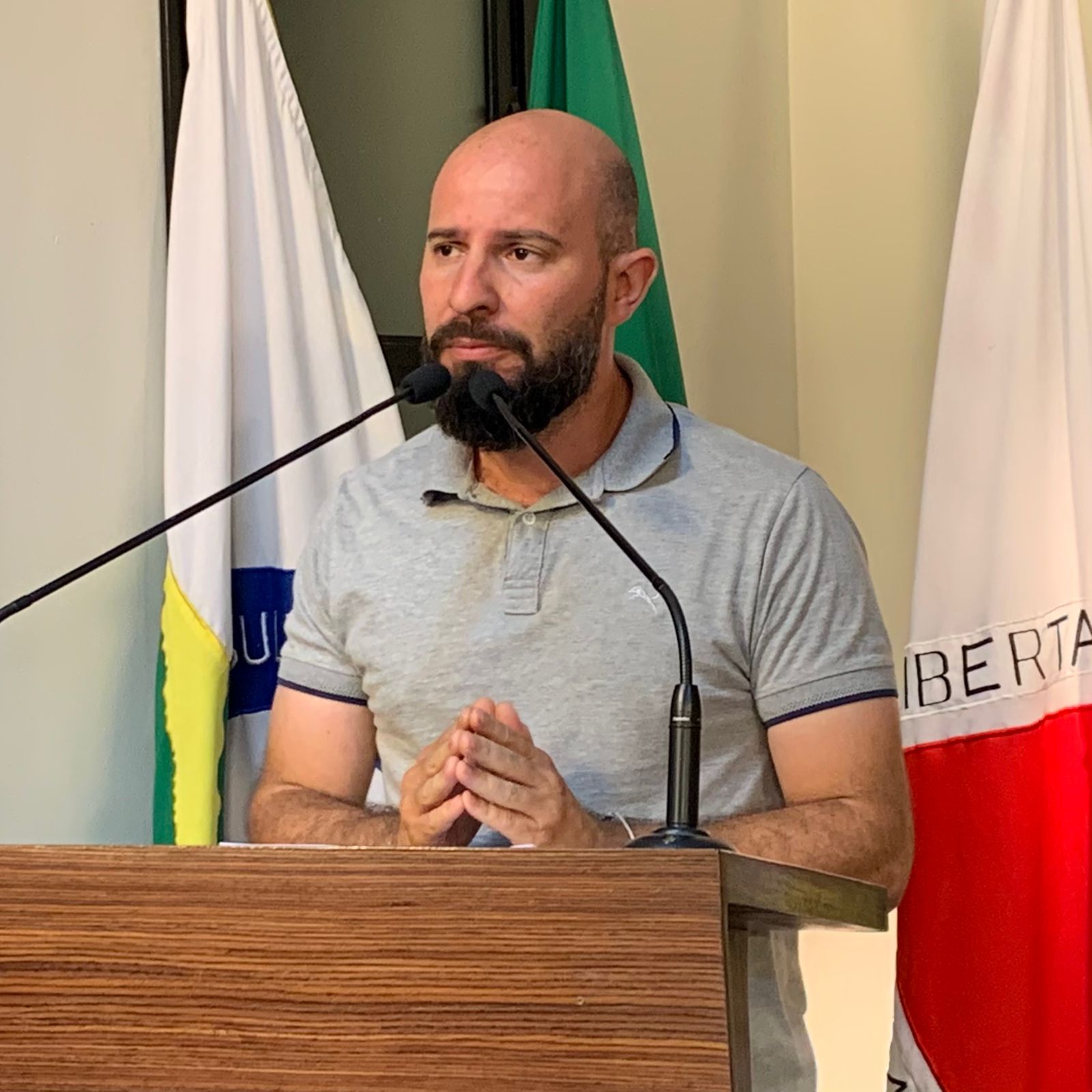 Vereador Cristiano Gonçalves (Moto Link) (Solidariedade) Presidente da Comissão de Trânsito e Mobilidade Urbana