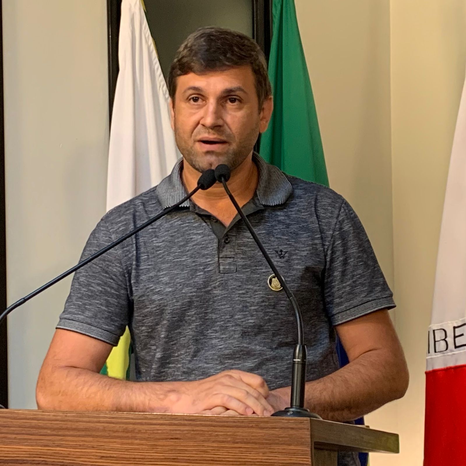 Vereador Marcos Fialho (sem partido) Presidente da Comissão de Agronegócio e Meio Ambiente