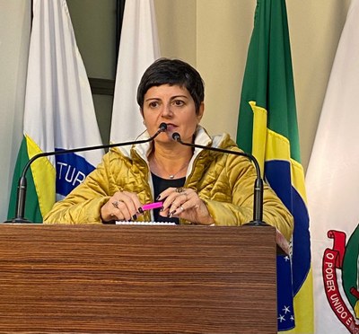 Vereadora Marly Coelho Januário (PSC) 2ª Secretária da Mesa Diretora