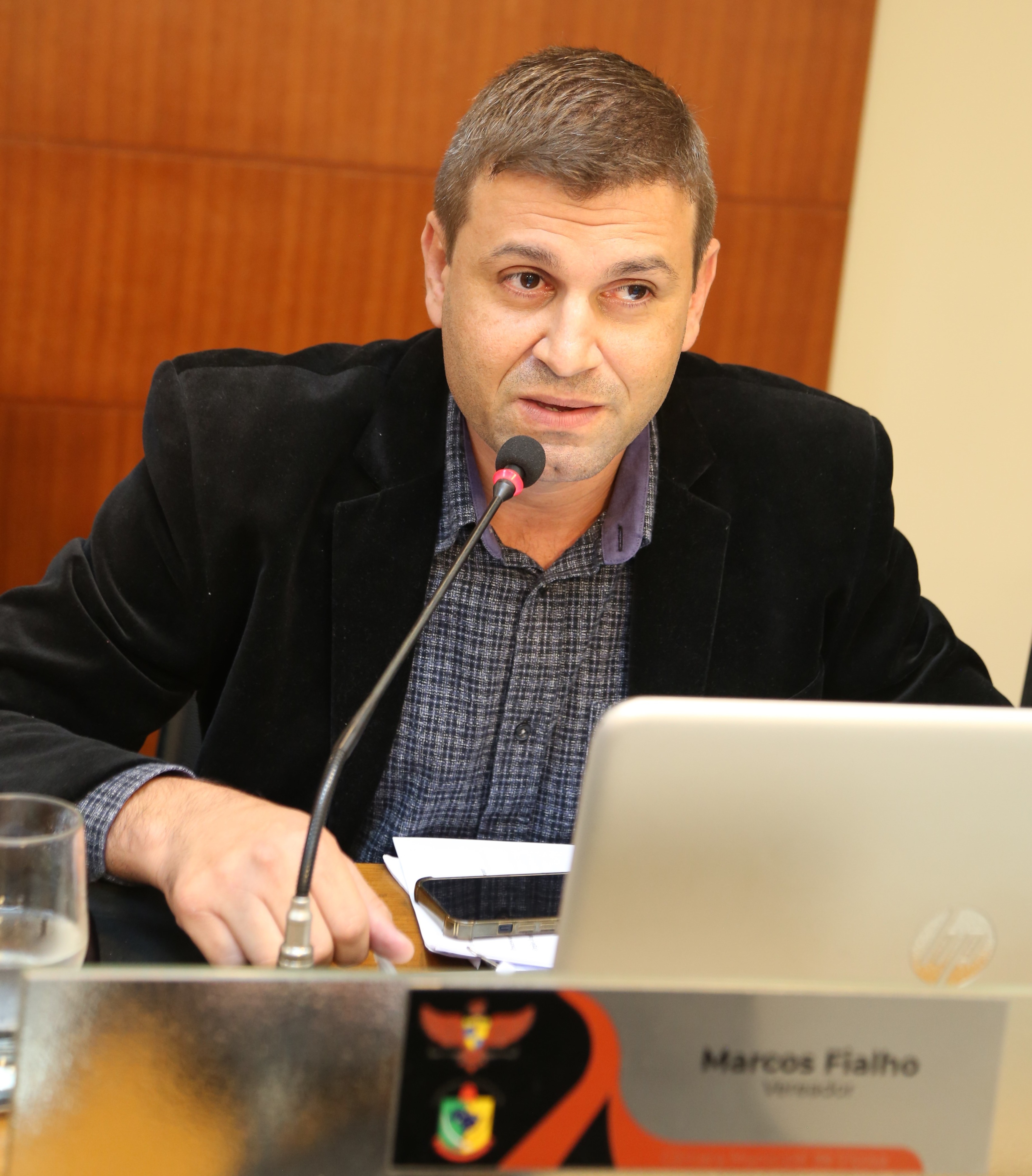 Vereador Marcos Fialho (sem partido) Presidente da Comissão de Agronegócio e Meio Ambiente