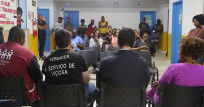 Foto geral da Audiência no CMEI