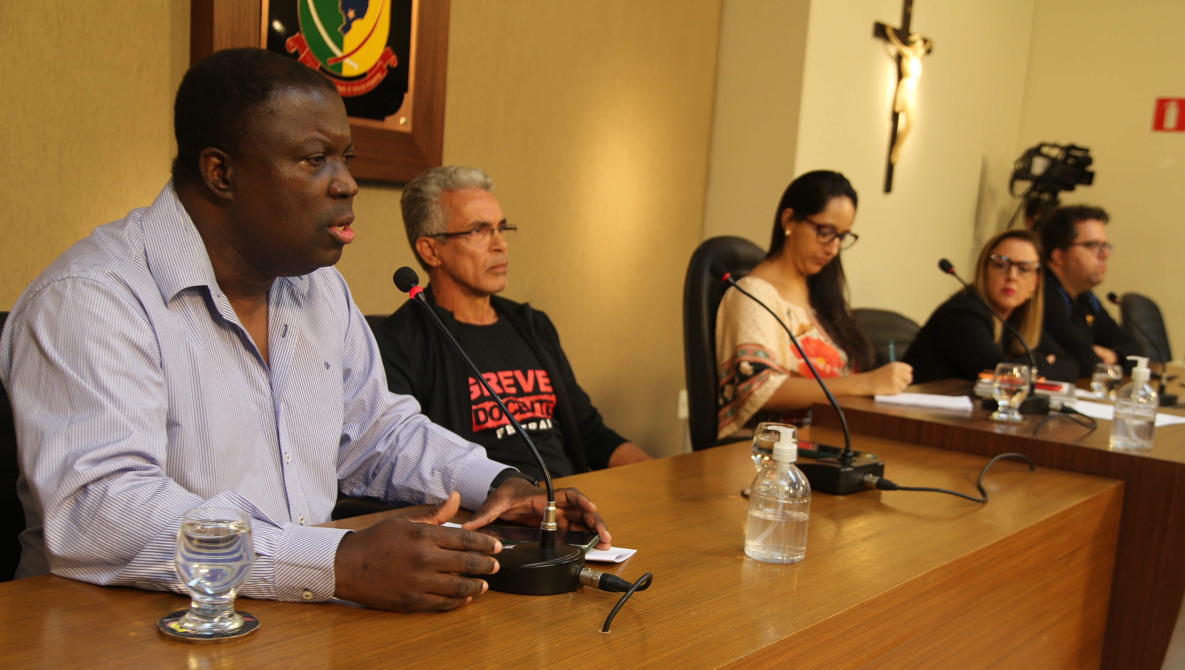 Mesa Diretora dos trabalhos