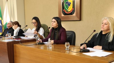 Representantes do Instituto Municipal de Assistência ao Servidor (IMAS)