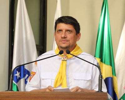 Diogo da Silva Machado, diretor do Clube de Desbravadores Luzeiros de Viçosa