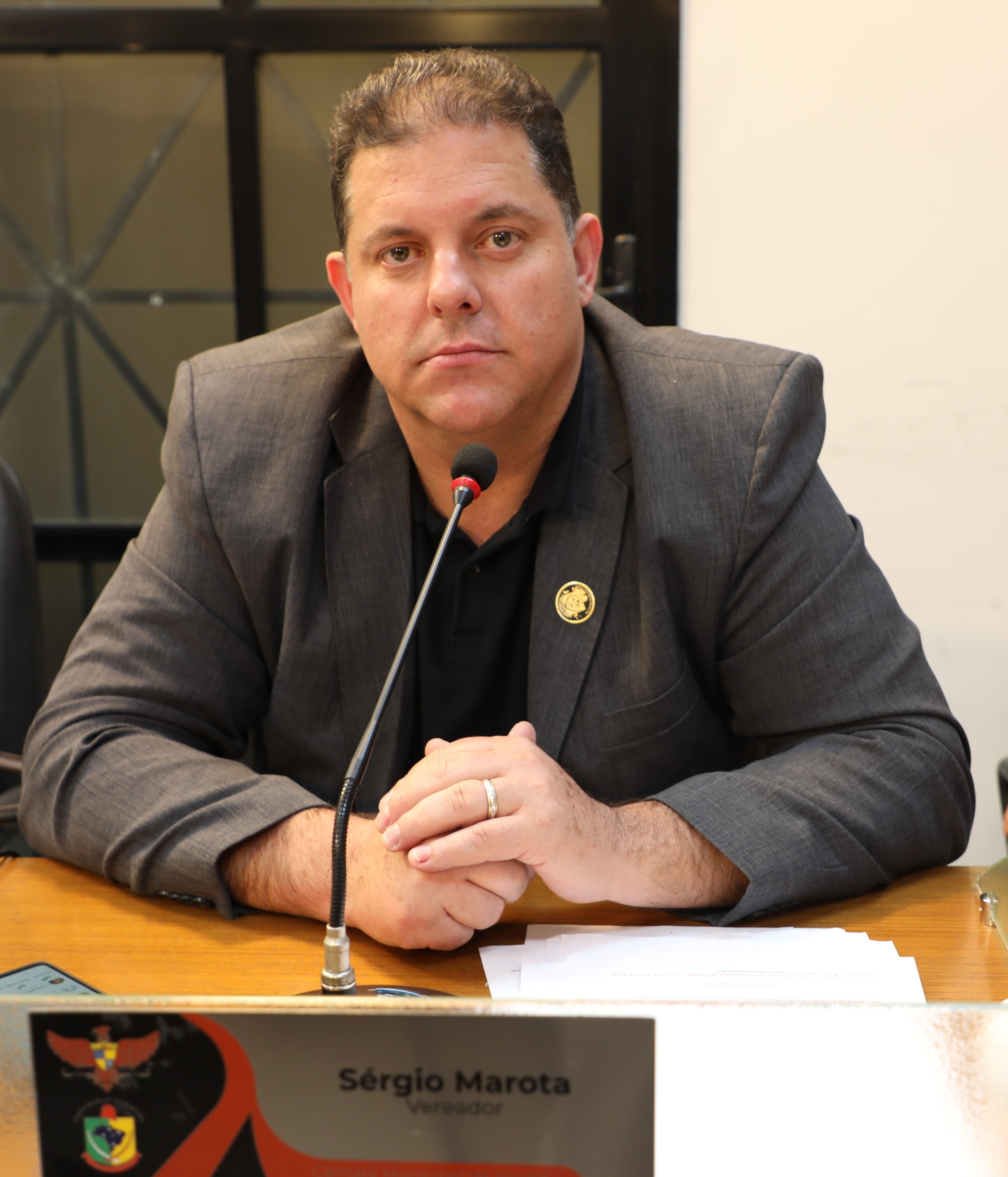 Vereador Sérgio Marota (PP) Presidente da Comissão de Saúde e Assistência Social