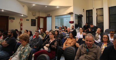 Foto geral do público