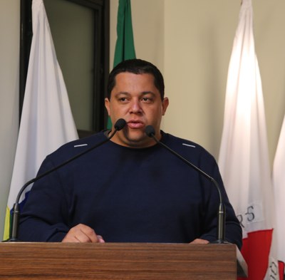 Vereador Marco Cardoso (Marcão Paraíso) (PRD) Presidente da Comissão de Cultura, Turismo, Esporte e Juventude